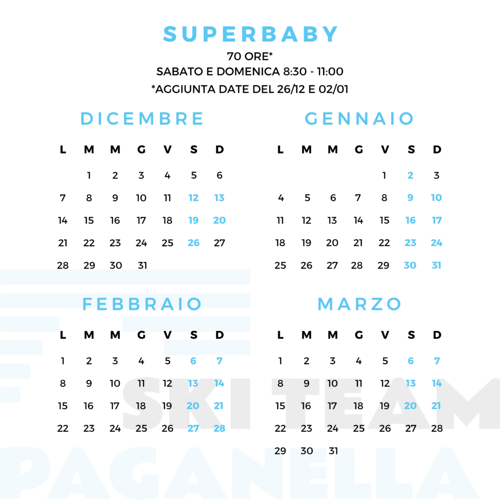 CORSO SUPERBABY 26-27